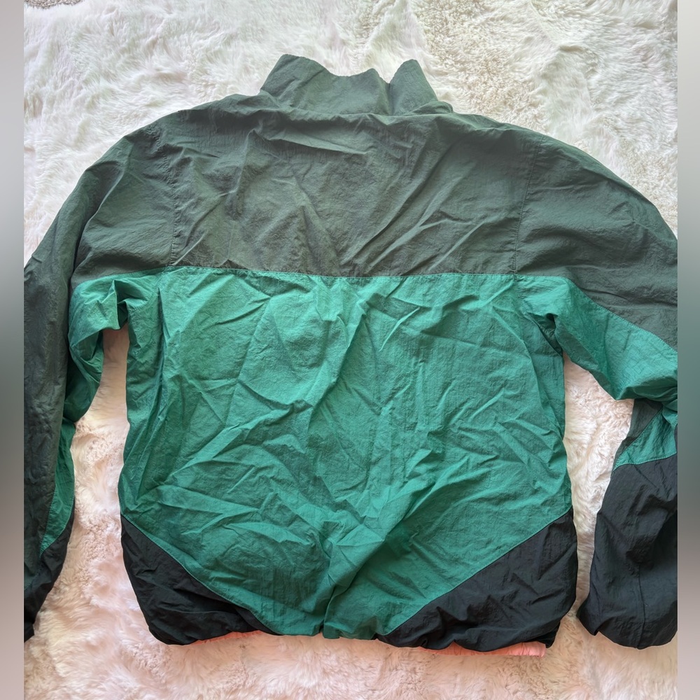 Nike Colorblock Flight Patch Jacket Two Tone Gree… - image 5